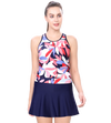 LACTRA TANKINI PRINTED TWO PIECE SWIMWEAR