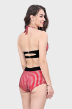 Load image into Gallery viewer, UNDER WIRE BIKINI SET ( HALTER NECK WITH HIGH WAIST SHORTS)