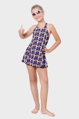 ALL OVER PRINTED RACER-BACK WITH BOYLEG