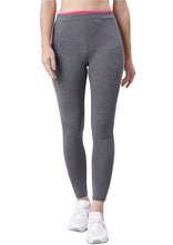Load image into Gallery viewer, WOMEN TRACK PANTS WITH SIDE ZIP POCKET