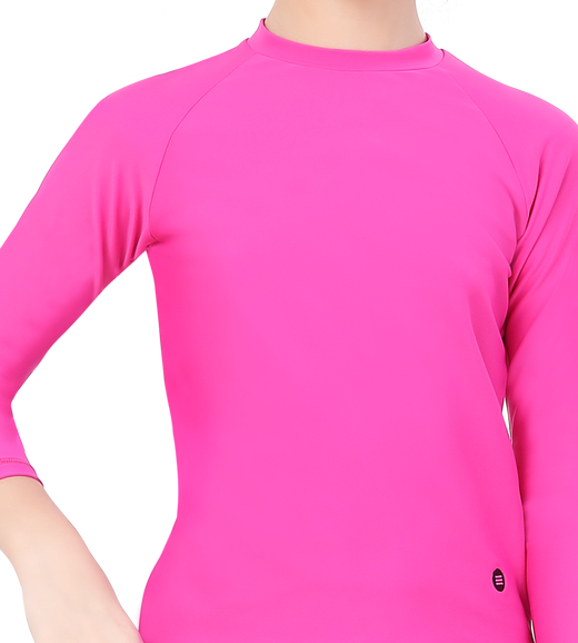 LACTRA SUN TOP FULL SLEEVE - PINK