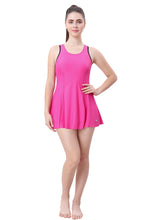Load image into Gallery viewer, RACER BACK SWIMDRESS WITH BOYLEG
