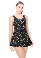 Load image into Gallery viewer, U-BACK SWIMDRESS (ALL OVER PRITEND WITH BOYLEG)