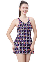 Load image into Gallery viewer, RACER-BACK SWIMDRESS (WITH BOYLEG)
