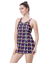 Load image into Gallery viewer, RACER-BACK SWIMDRESS (WITH BOYLEG)