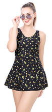 Load image into Gallery viewer, U-BACK SWIMDRESS (ALL OVER PRITEND WITH BOYLEG)