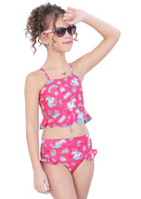 Load image into Gallery viewer, TWO PIECE SPAGHETTI TOP WITH SHORTS.