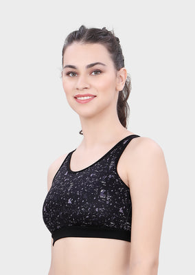 WOMEN U-BACK PRINTED SPORTS BRS