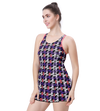 LACTRA RACER-BACK SWIMDRESS WITH BOYLEG