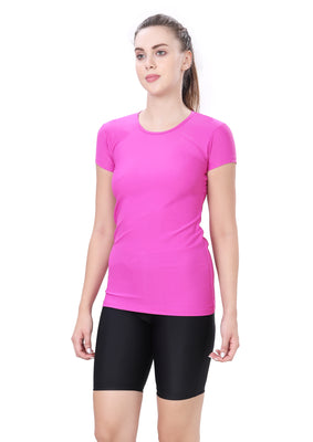Female sleeve sun top ( solid colour )