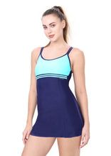 Load image into Gallery viewer, Spagetti Swimdress ( with Boyleg )