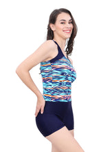Load image into Gallery viewer, TANKINI ( CONTRAST AND BOYLEG )