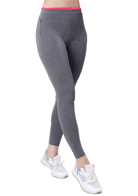 WOMEN TRACK PANTS WITH SIDE ZIP POCKET