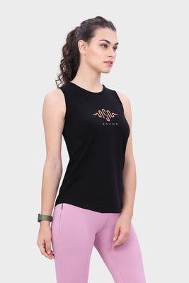 WOMEN RELAX FIT GRAPHIC PRINT TANK TOP