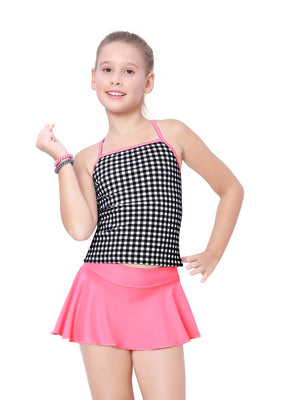 TANKINI WITH SKIRT AND INSIDE BOYLEG