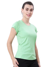 Load image into Gallery viewer, WOMEN ROUND NACK SPORTS T -SHIRT