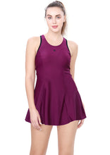 Load image into Gallery viewer, RACER BACK SWIMDRESS WITH BOYLEG