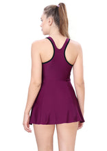 Load image into Gallery viewer, RACER BACK SWIMDRESS WITH BOYLEG
