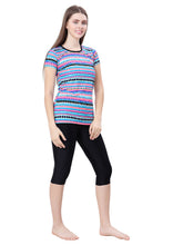 Load image into Gallery viewer, Female Sleeve sun top ( All over printed )