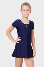 Load image into Gallery viewer, U-BACK SWIMDRESS SLEEVES WITH BOYLEG