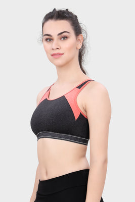 FEMALE SPORTY FIT STRETCH SPORTS BRS