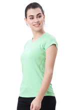Load image into Gallery viewer, WOMEN ROUND NACK SPORTS T -SHIRT