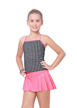 Load image into Gallery viewer, TANKINI WITH SKIRT AND INSIDE BOYLEG