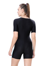 Load image into Gallery viewer, KNEE SUIT (FRONT ZIP WITH CONTRAST SIDE PANEL)