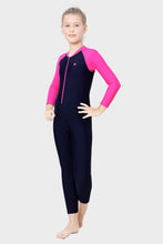 Load image into Gallery viewer, CONTRAST PANEL FULL SLEEVES ALL IN ONE  SUIT