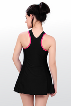 Load image into Gallery viewer, RACER BACK SWIMDRESS WITH BOYLEG