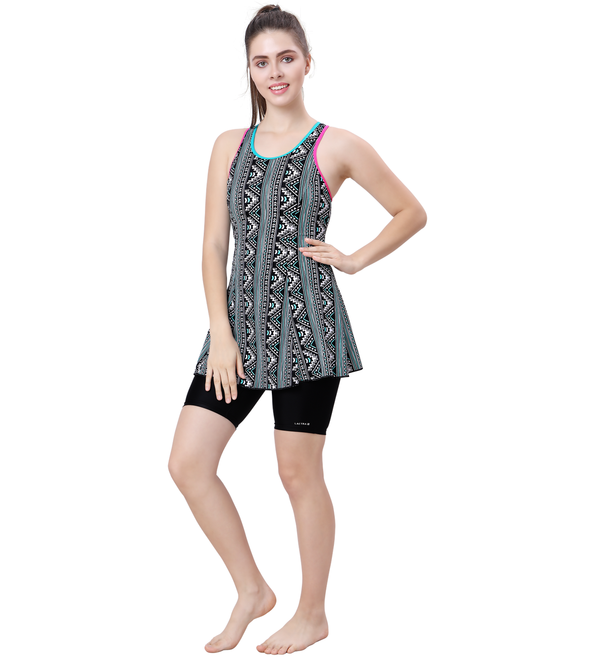 LACTRA RACER -BACK SWIMDRESS WITH BOYLEG