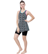 LACTRA RACER -BACK SWIMDRESS WITH BOYLEG