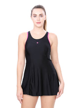 Load image into Gallery viewer, RACER BACK SWIMDRESS WITH BOYLEG