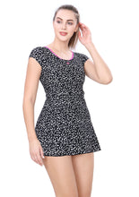 Load image into Gallery viewer, U-BACK SWIMDRESS (SLEEVE WITH BOYLEG)