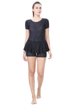 Load image into Gallery viewer, U BACK SWIMDRESS (SLEEVE WITH BOYLEG)