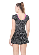 Load image into Gallery viewer, U-BACK SWIMDRESS (SLEEVE WITH BOYLEG)