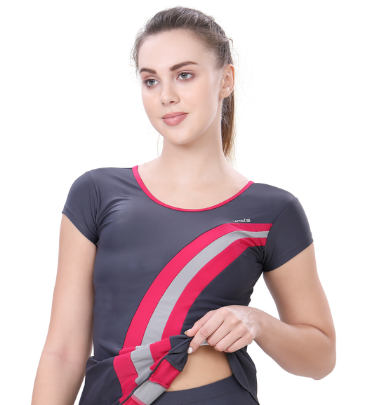 LACTRA 2 PICES KNEE LEG BODYSUIT WITH FULL LINING COVER