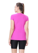Load image into Gallery viewer, Female sleeve sun top ( solid colour )