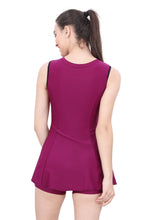 Load image into Gallery viewer, WOMEN SWIMDRESS WITH BOYLEG