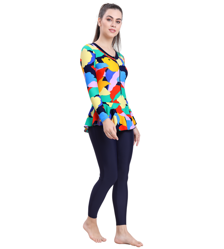 LACTRA FULL BODYSUIT FREEL WITH  FRONT ZIP