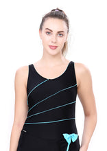 Load image into Gallery viewer, U-BACK SWIM DRESS WITH BOYLEG