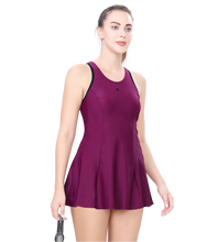 Load image into Gallery viewer, LACTRA RACER BACK SWIMDRESS WITH BOYLEG