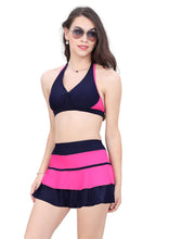 Load image into Gallery viewer, HALTER NECK &amp; SIDE TIE HIGH WAIST BIKINI SET.