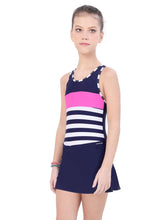 Load image into Gallery viewer, RACER BACK SWIMDRESS WITH BOYLEG