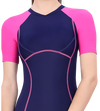 LACTRA WOMEN KNEE SUIT WITH BACK ZIP SWIMWEAR