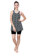 Load image into Gallery viewer, RACER -BACK SWIMDRESS (WITH BOYLEG)
