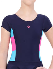 Load image into Gallery viewer, U- Back swimdress contrast Panel