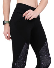Load image into Gallery viewer, WOMEN TRACK PANT WITH PRINTED PANEL