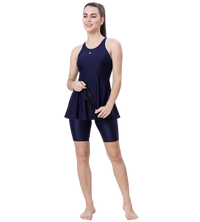LACTRA RACER-BACK SWIMDRESS WITH BOYLEG