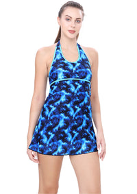 ONE PIECE ( HALTER NECK WITH BOYLEG)
